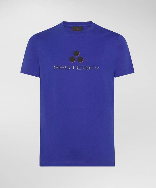 Peuterey T-shirt logata di cotone In Vendita
