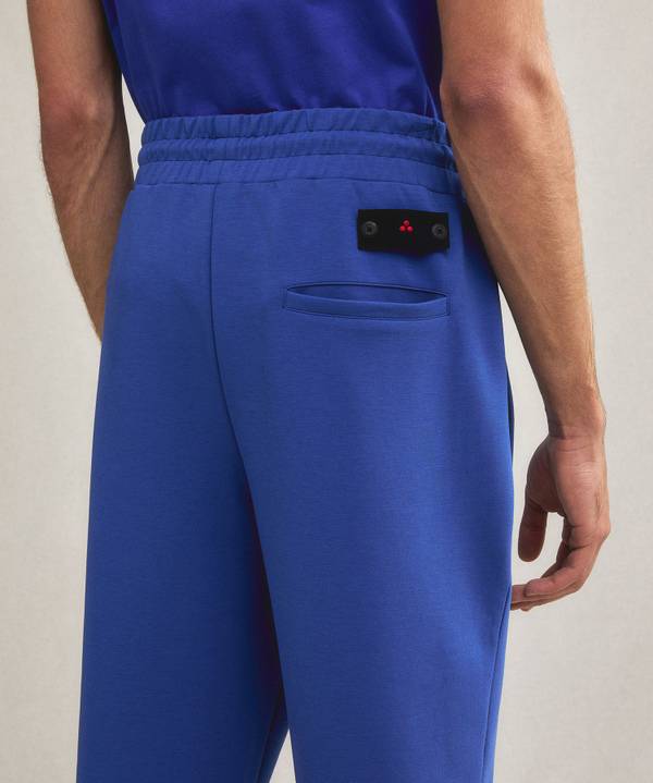 Peuterey Pantaloni joggers in cotone stretch con nastrature Vendita Calda