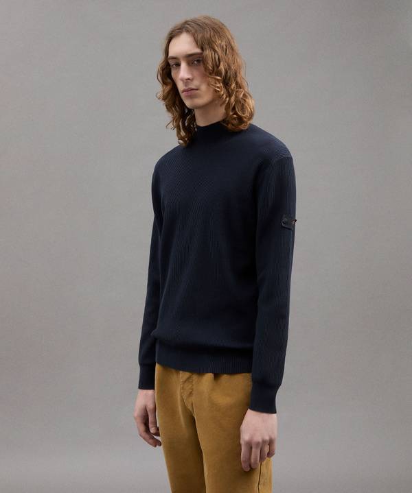 Peuterey Maglia Lupetto In Cotone A Punto Inglese Fornitura limitata