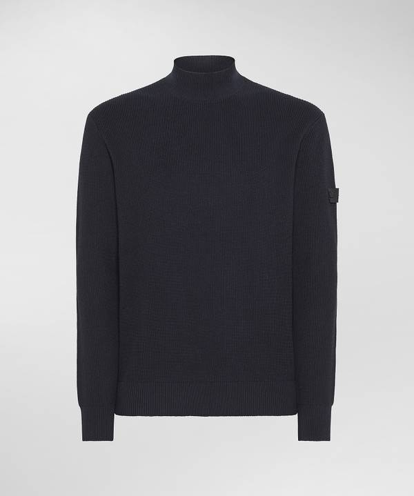 Peuterey Maglia Lupetto In Cotone A Punto Inglese Fornitura limitata