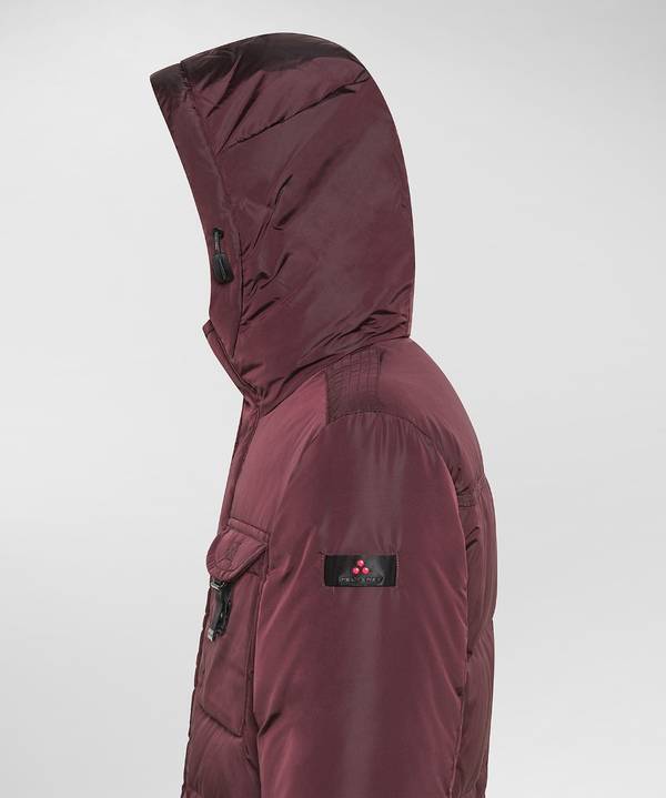Peuterey Field Jacket In Taffeta’ Con Cappuccio In Pelliccia Offerta per la Festa della Mamma