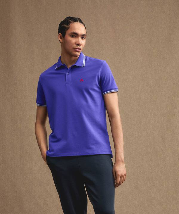 Peuterey Polo in piquet di cotone stretch Offerta San Valentino