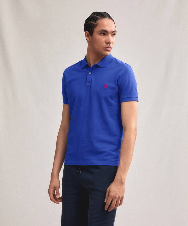 Peuterey Polo in cotone piquet Smaltimento dello stoccaggio
