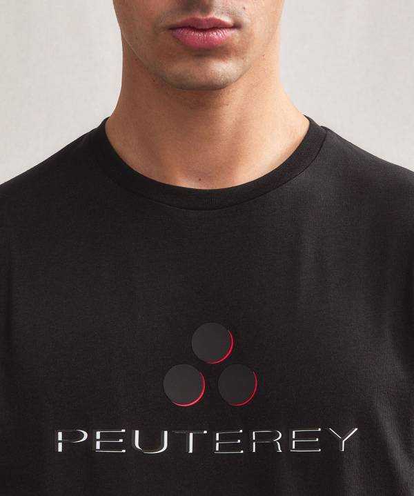 Peuterey T-shirt logata di cotone Vendita calda