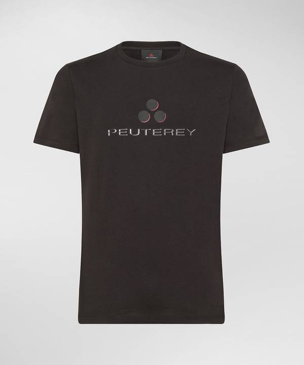 Peuterey T-shirt logata di cotone Vendita calda