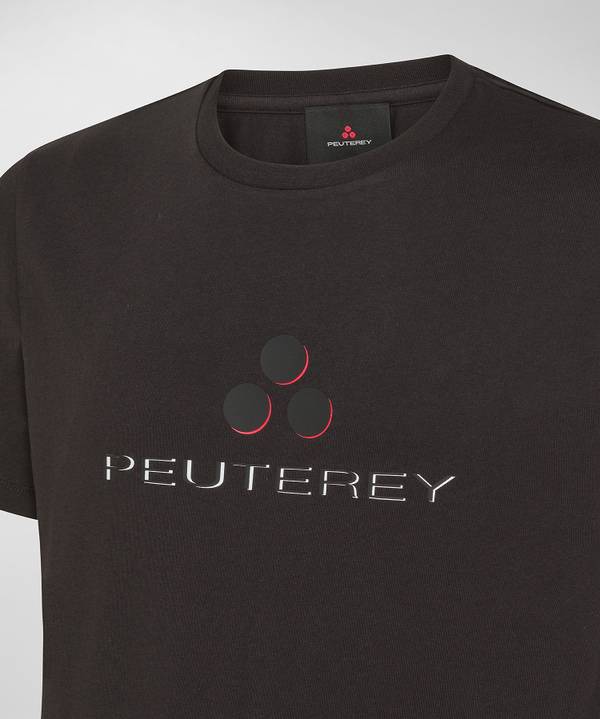 Peuterey T-shirt logata di cotone Vendita calda