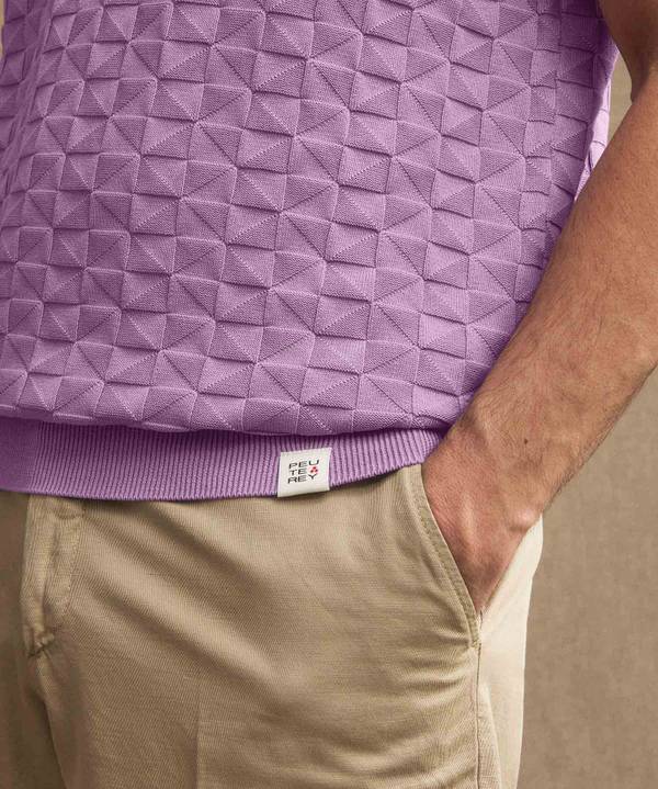 Peuterey T-shirt in tricot cotone 3D Latest fashion