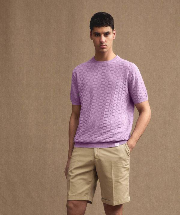 Peuterey T-shirt in tricot cotone 3D Latest fashion