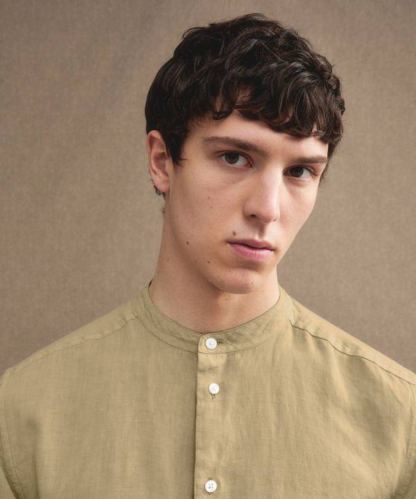 Peuterey Camicia in lino Fino al 65% di sconto