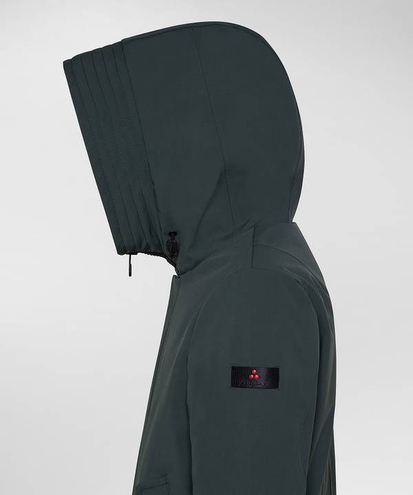 Peuterey Parka In Tessuto A Tre Starti Saldi Di Fabbrica