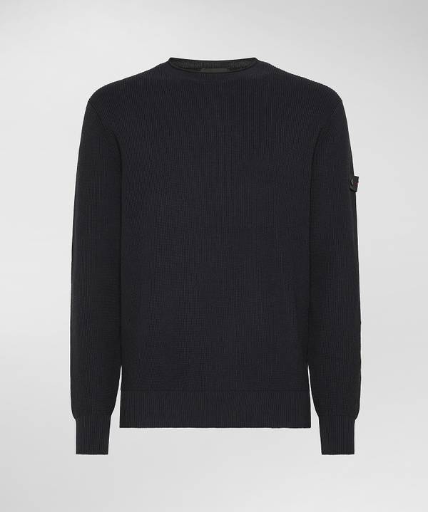 Peuterey Maglia In Cotone A Punto Inglese Cyber Monday
