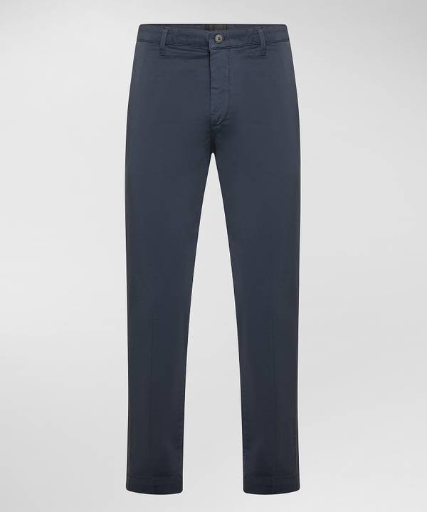 Peuterey Pantaloni in raso di cotone Grandi sconti
