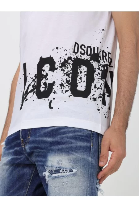 DSQUARED2 DSQUARED2 Maglietta Uomo Marchio di alta moda con qualità e stile. Perfetta per ogni occasione Italia