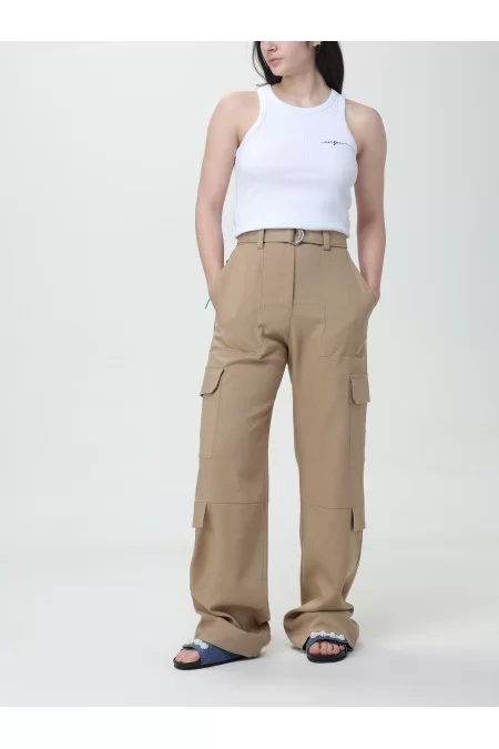 MSGM Trousers di lusso di MSGM MSGM offre pantaloni eleganti e di alta qualità per ogni occasione Shopping Online
