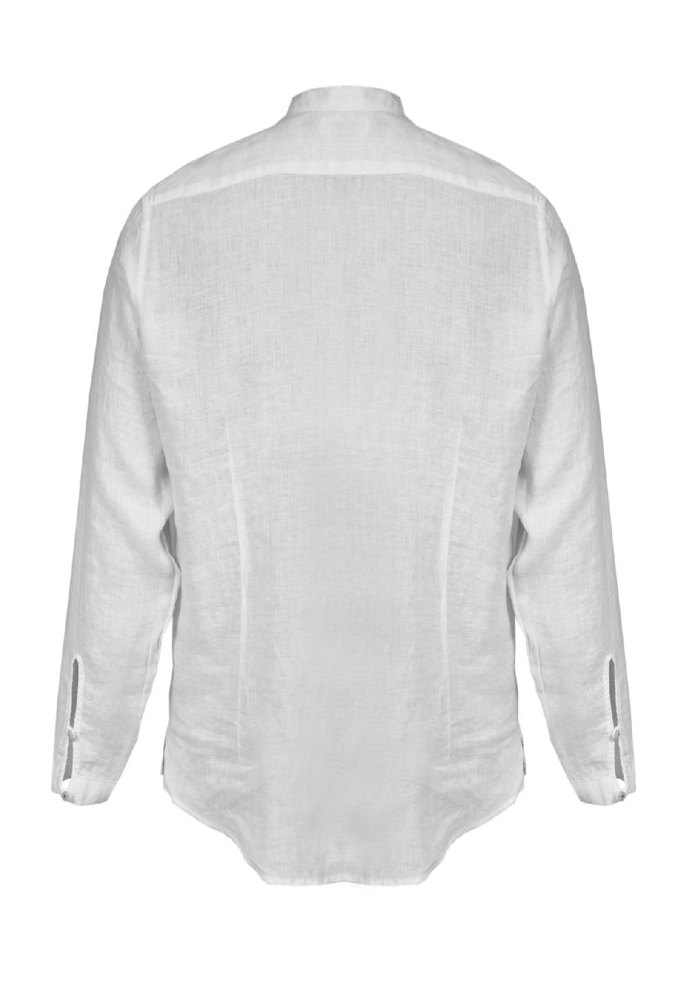 Primo Emporio Camicia di Lino manica lunga con bottoni in madreperla Qualità