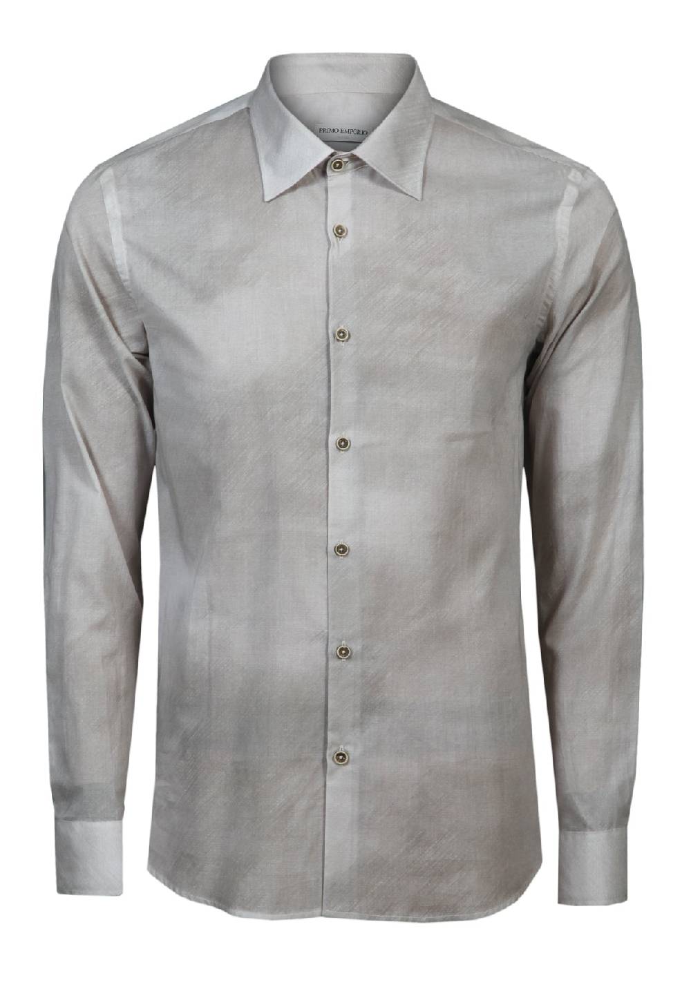 Primo Emporio Camicia in Cotone Fantasia Astratta Spedizione Gratuita