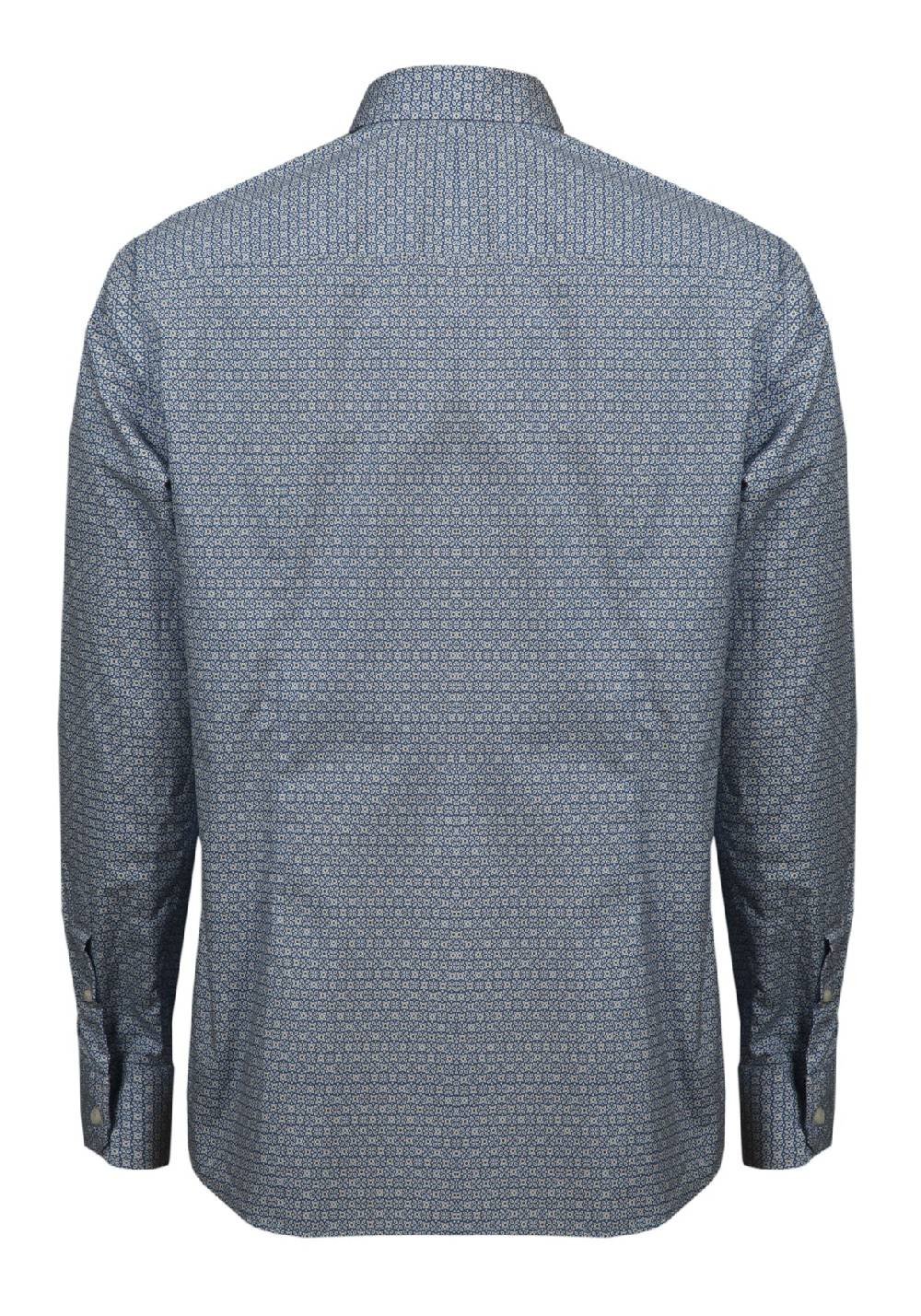 Primo Emporio Camicia in Cotone Micro-Fantasia Acquista Ora