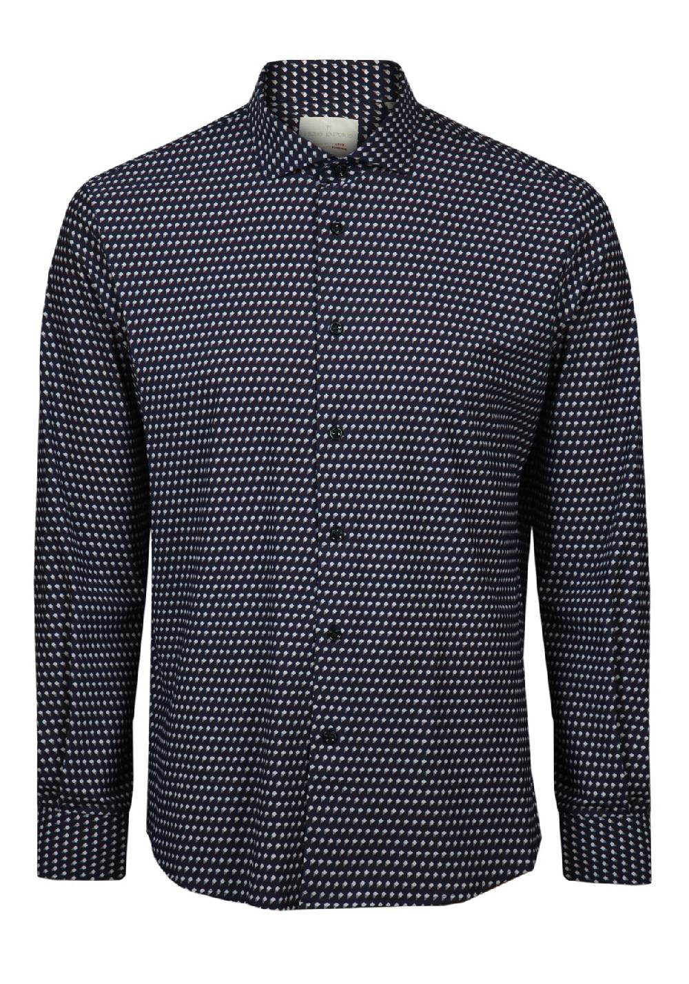 Primo Emporio Camicia in Poliammide Micro Fantasia Fino Al -60%