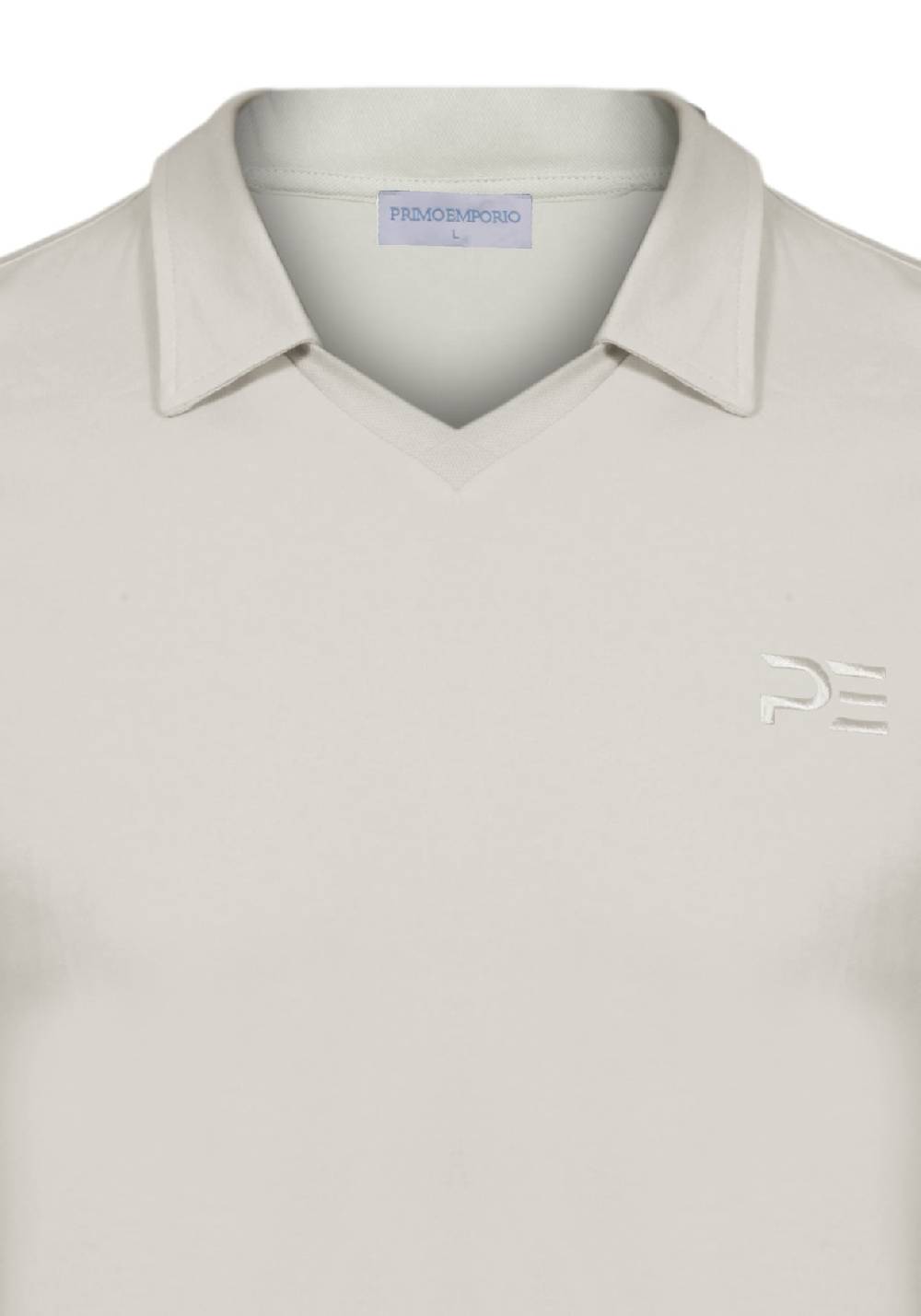 Primo Emporio Polo mezza manica con logo ricamato Convenienza