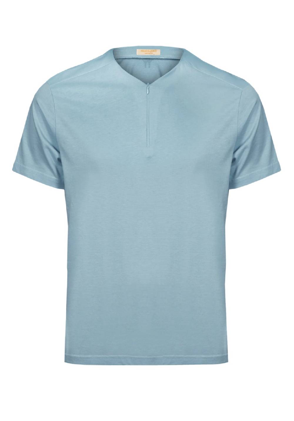 Primo Emporio T-shirt con zip mezza manica Presa