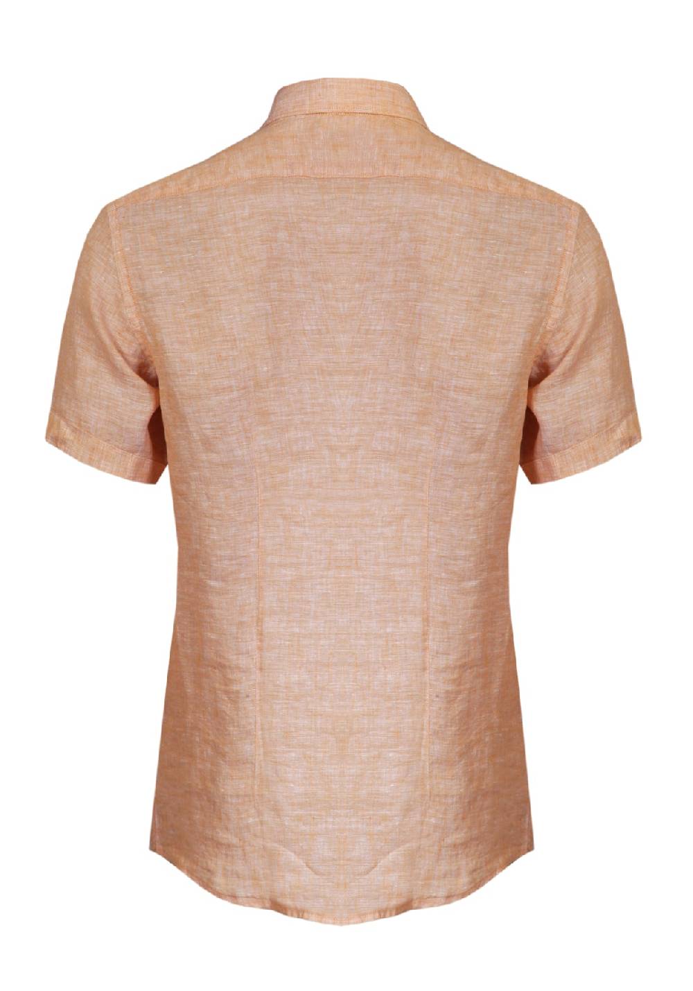 Primo Emporio Camicia Lino Mezza Manica - Arancio Saldi