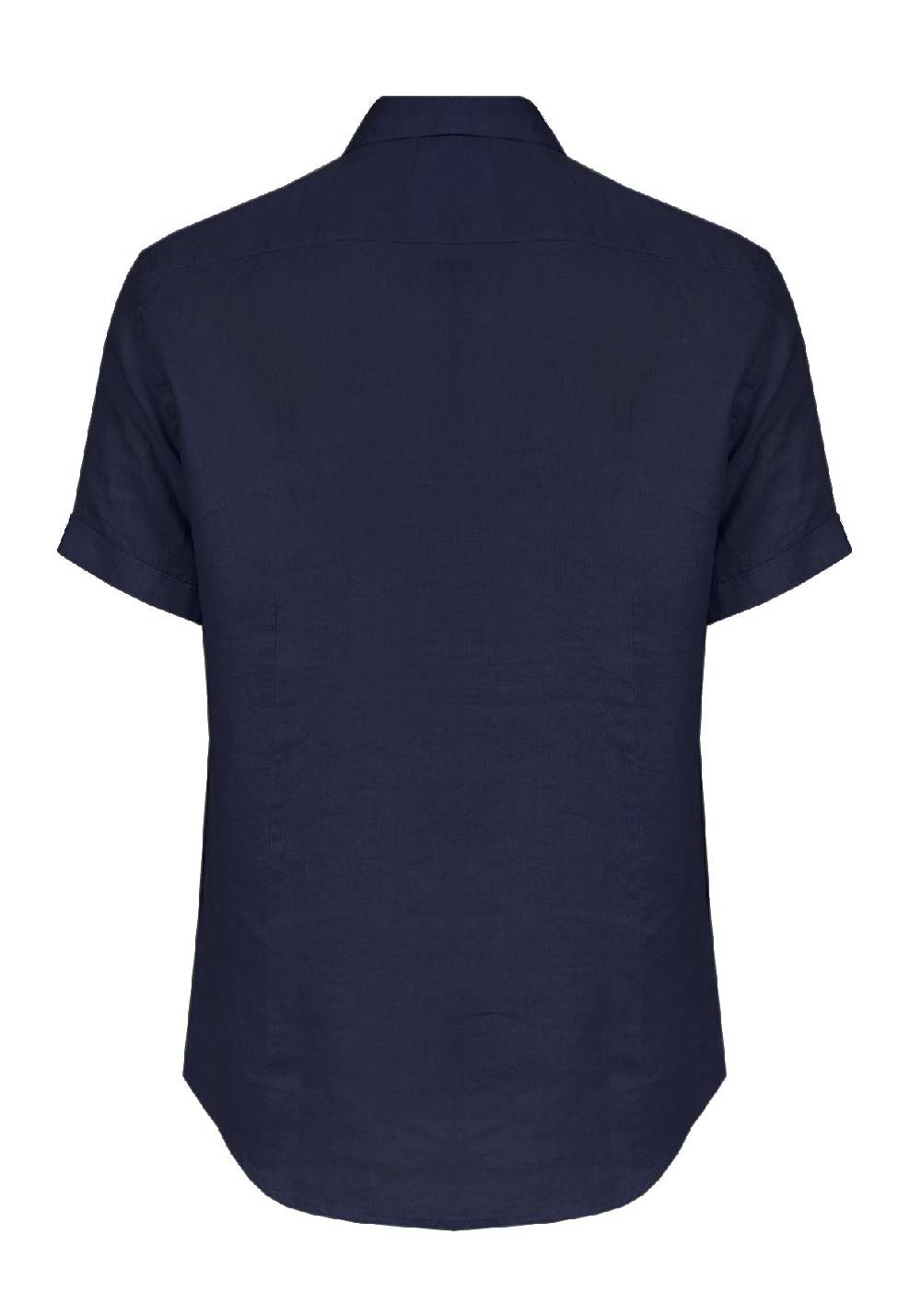 Primo Emporio Camicia Lino Mezza Manica - Blue Offerte