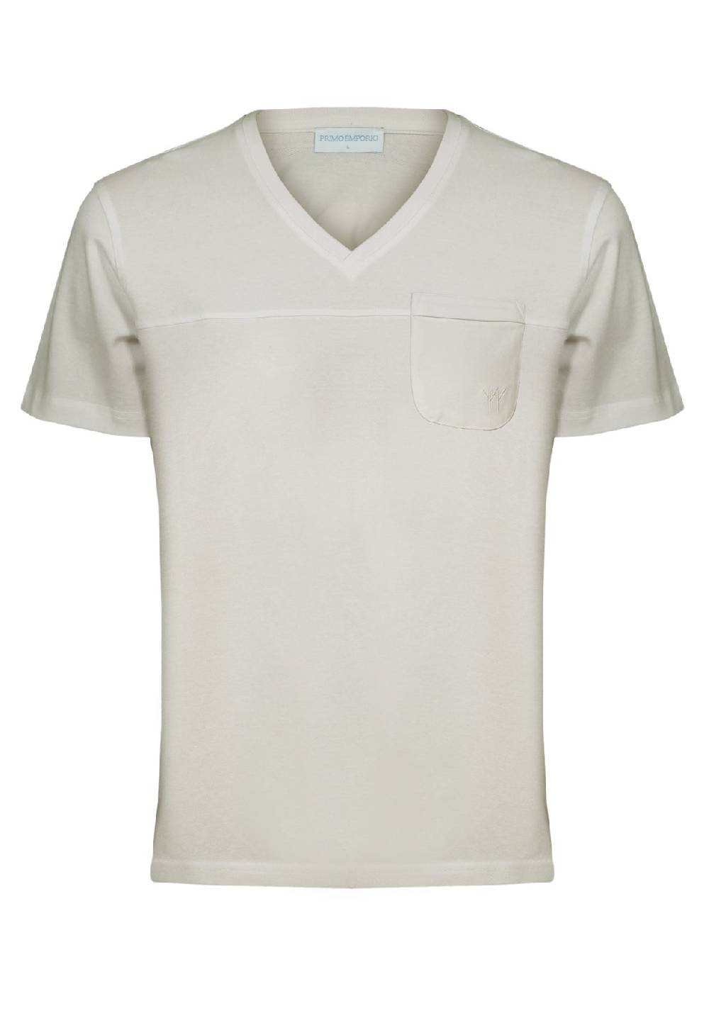 Primo Emporio T-shirt scollo a V con taschino Negozio online di fabbrica