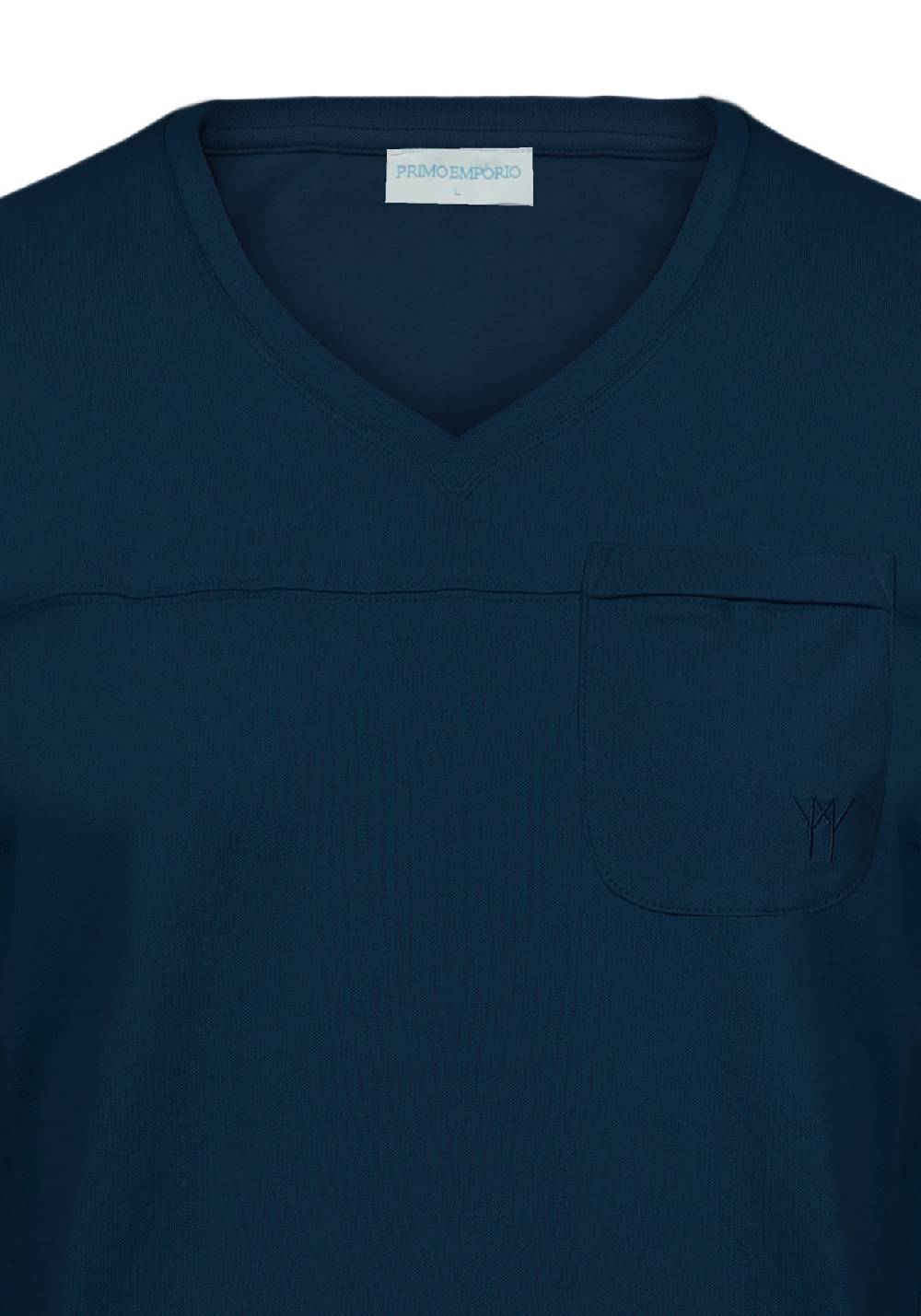 Primo Emporio T-shirt scollo a V con taschino Offerta speciale
