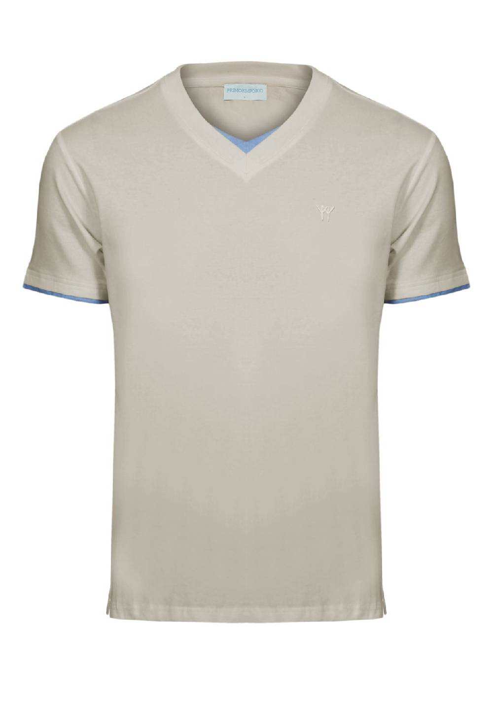 Primo Emporio T-shirt mezza manica con contrasto Grande vendita