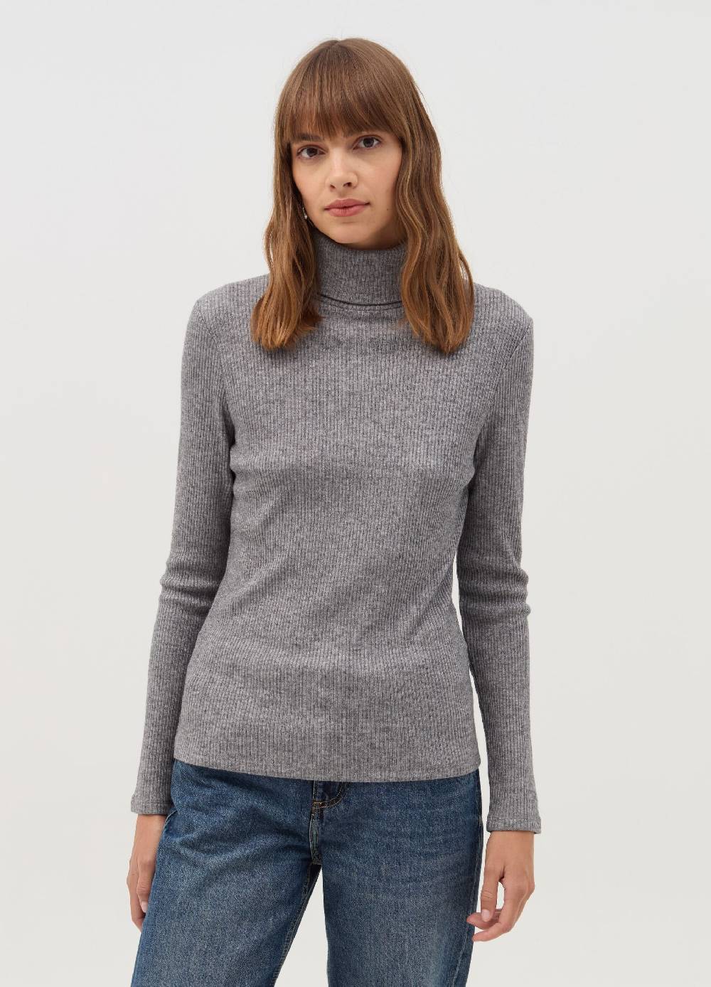 OVS T-shirt a costine con collo alto Offerta San Valentino