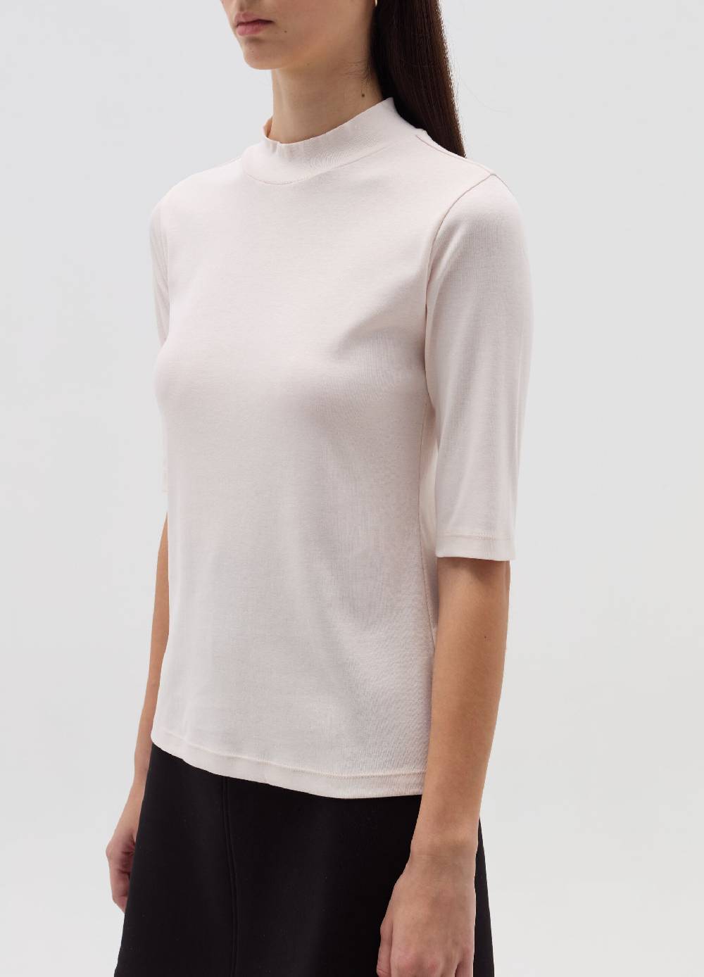 OVS T-shirt mock neck con maniche al gomito Bestseller