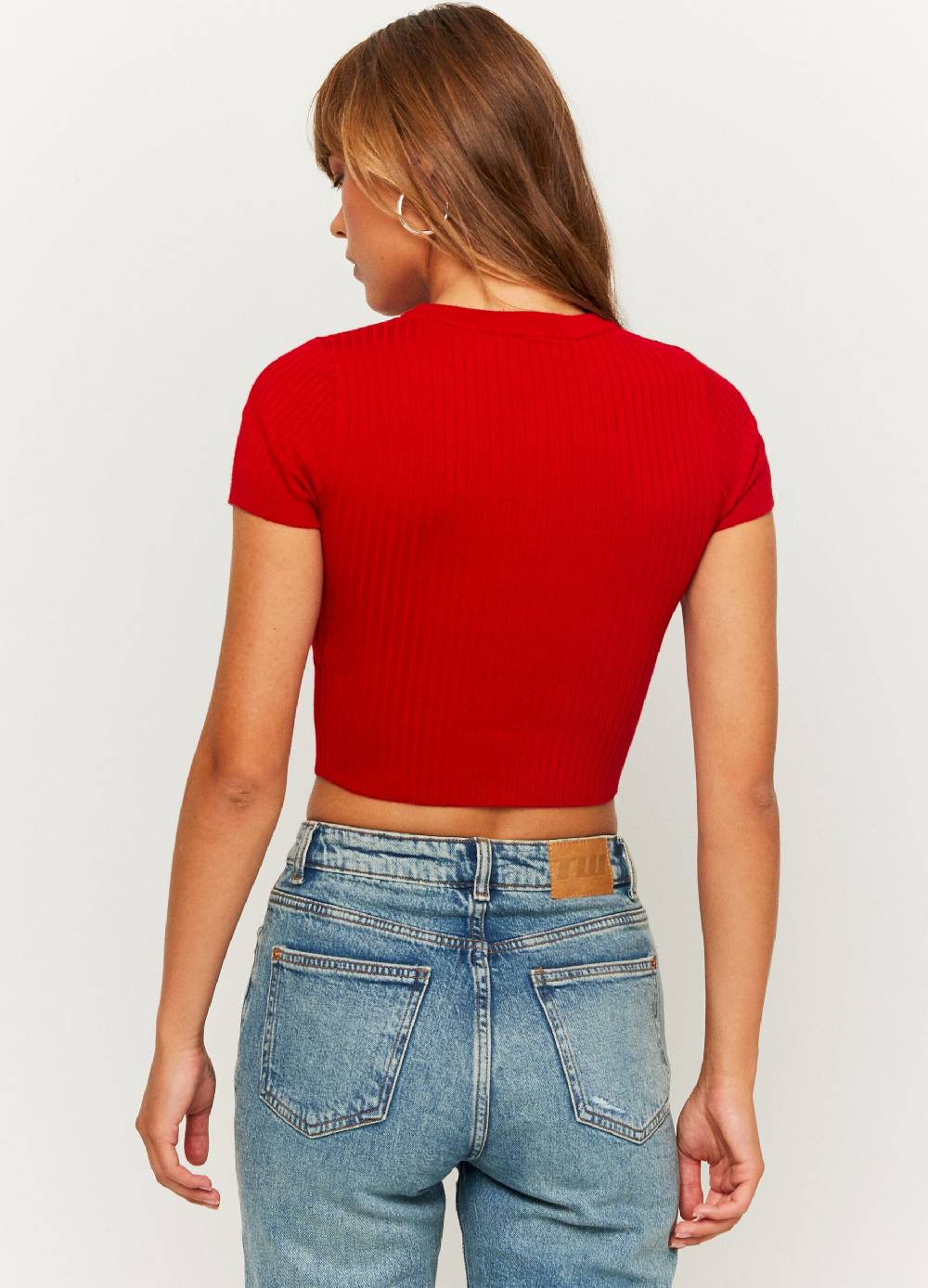 TALLY WEIJL T-shirt cropped a coste piatte Ultimo giorno