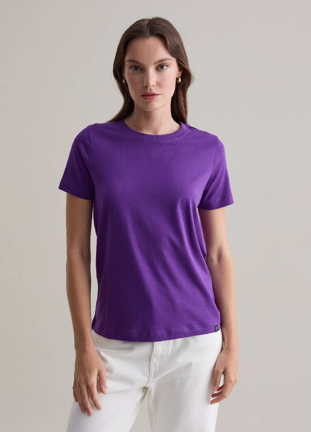 PIOMBO T-shirt in cotone Supima Sconti questo mese