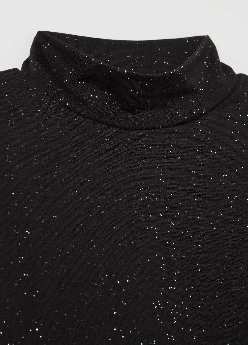 B. ANGEL T-shirt mock neck con maniche lunghe Online Outlet