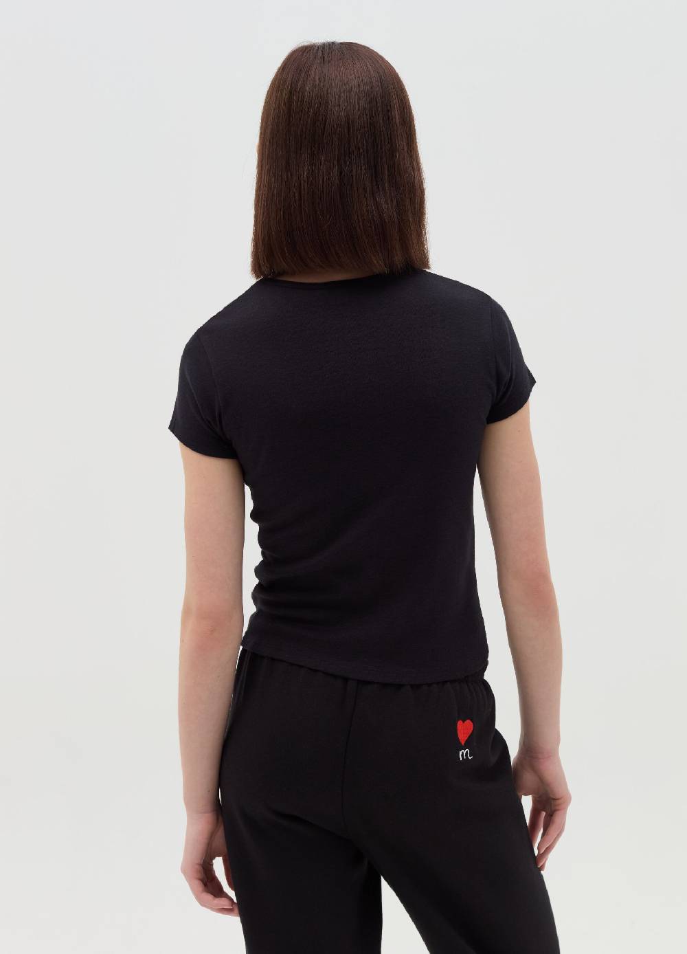 MILK+HERO T-shirt girocollo con stampa Ultimi due giorni