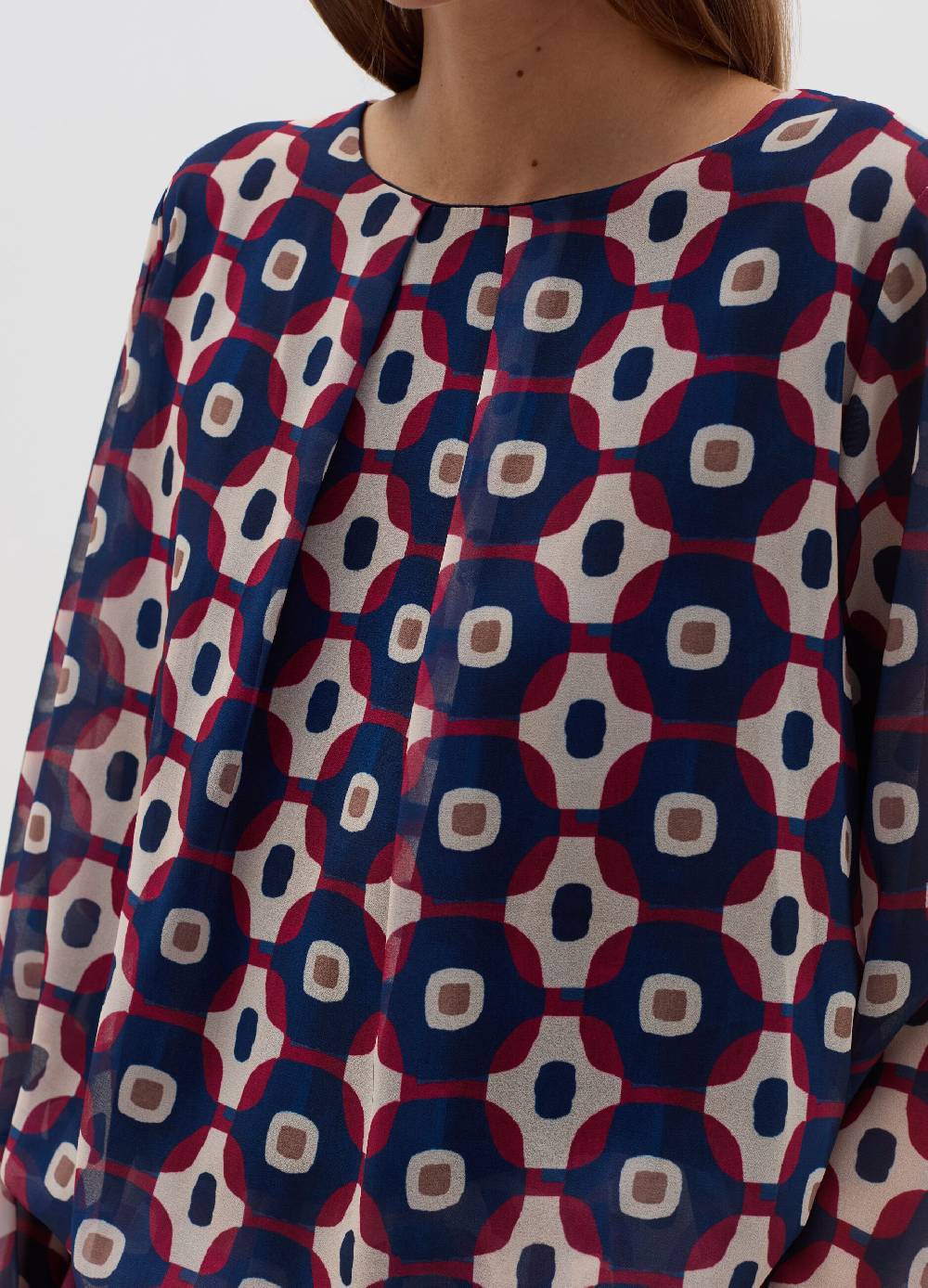 HYBRID Blusa con stampa geometrica Vendite Flash