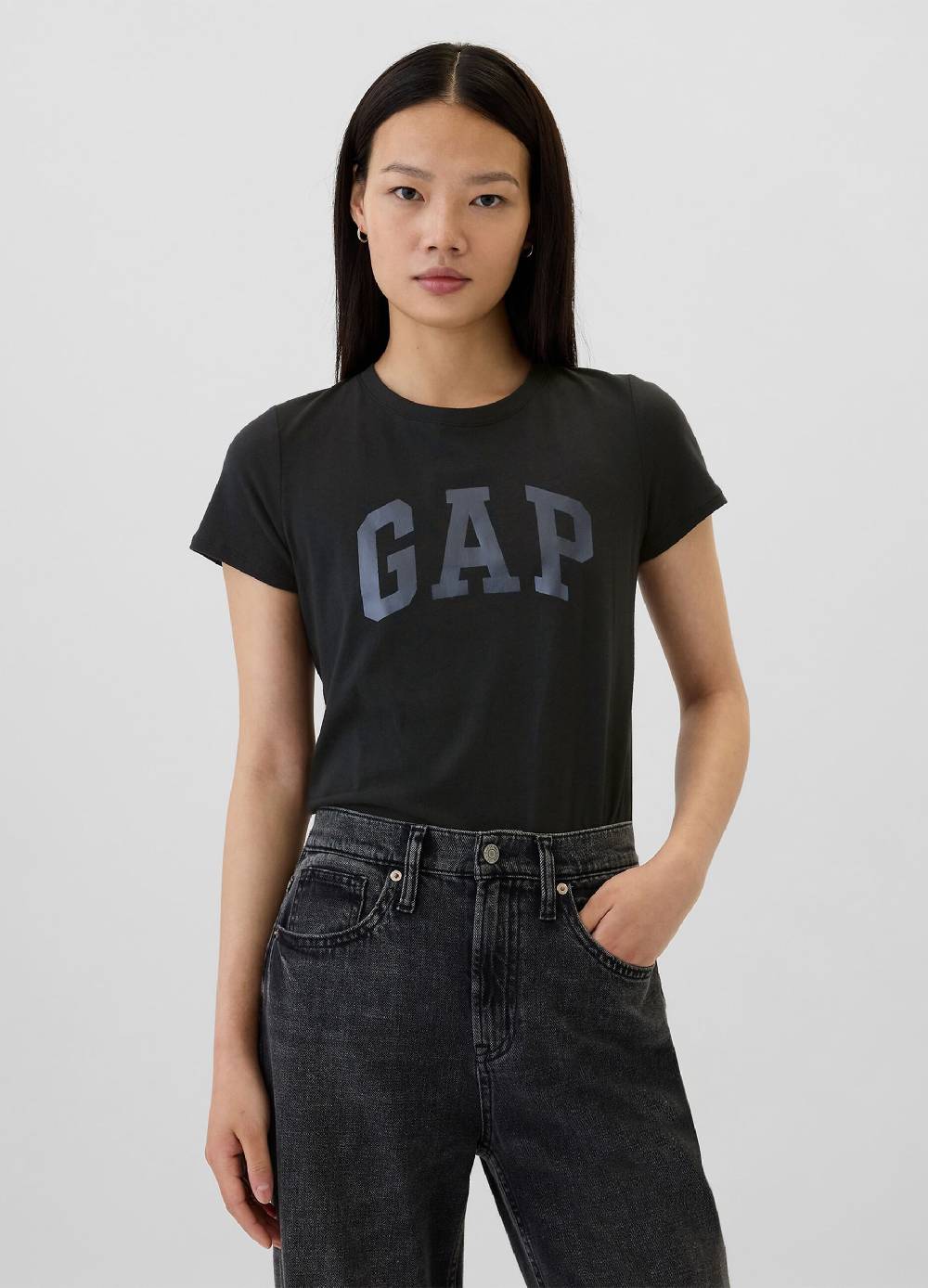 GAP T-shirt con stampa logo in foil Negozi Online