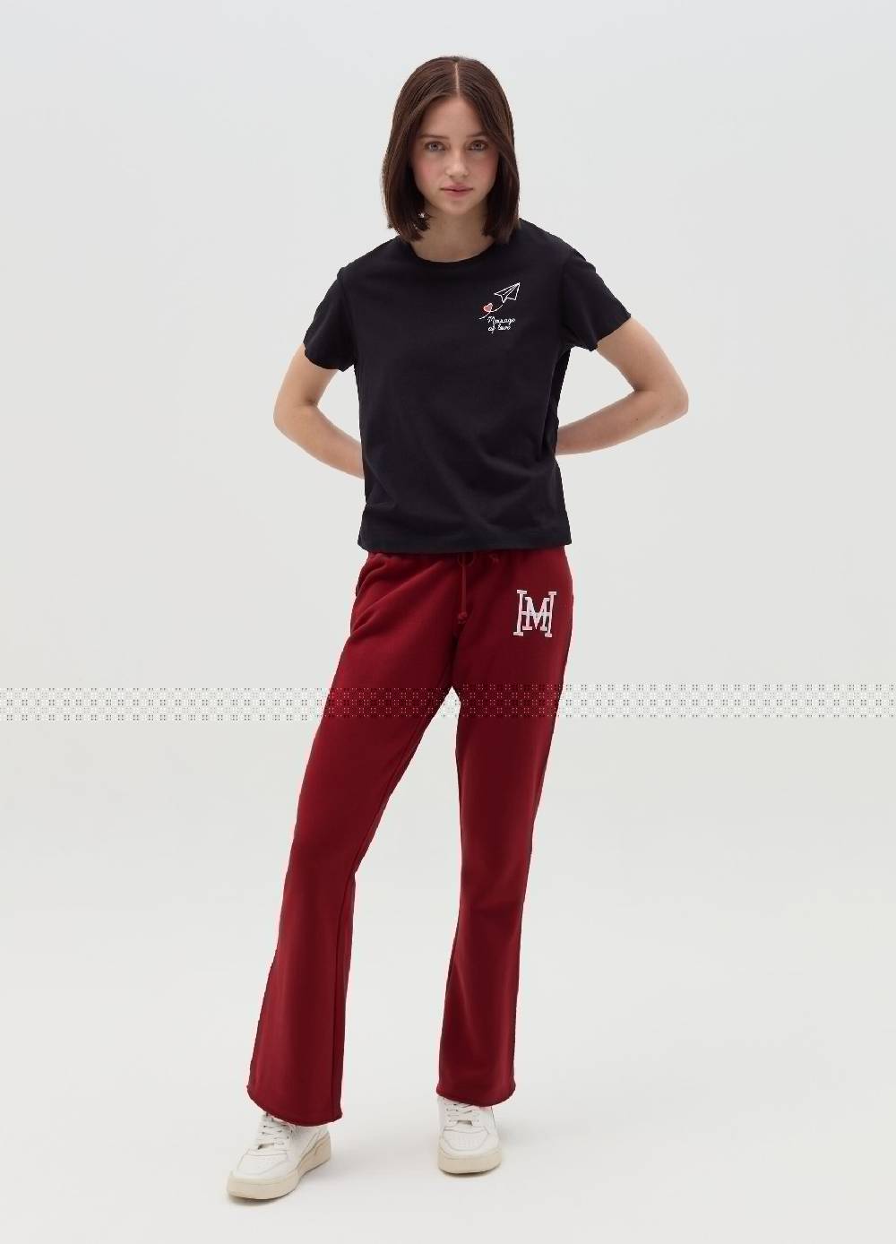 MILK+HERO T-shirt in cotone con stampa Consegna Veloce