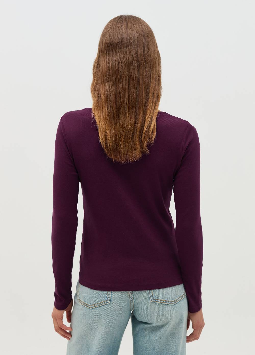 OVS T-shirt a maniche lunghe con scollo a cuore Vendite Flash