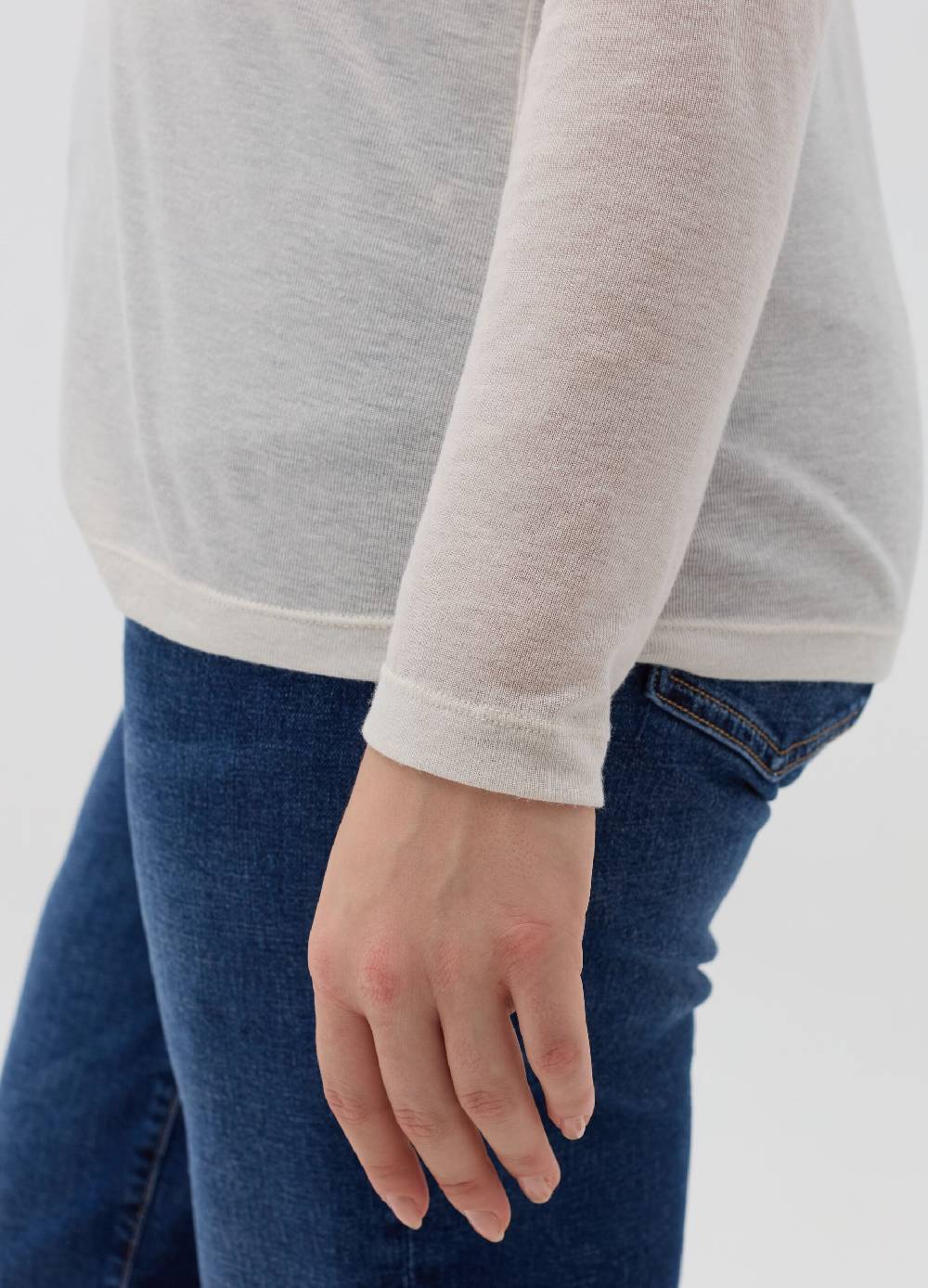 MYA Maglia maniche lunghe a collo alto Curvy Acquista Ora