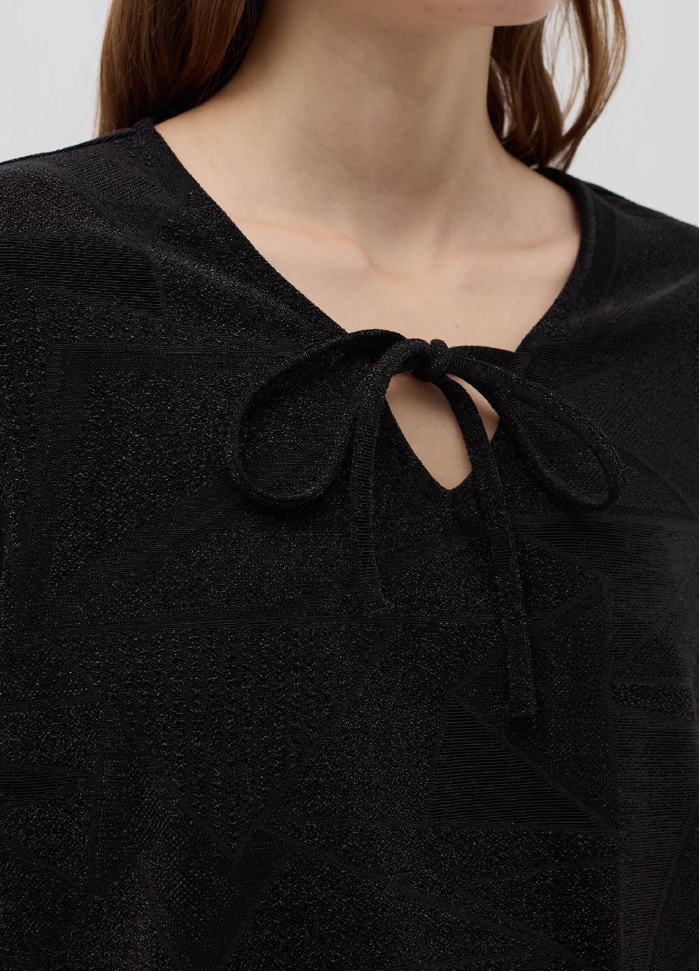 OVS T-shirt in lurex a maniche lunghe Prezzo Ridotto