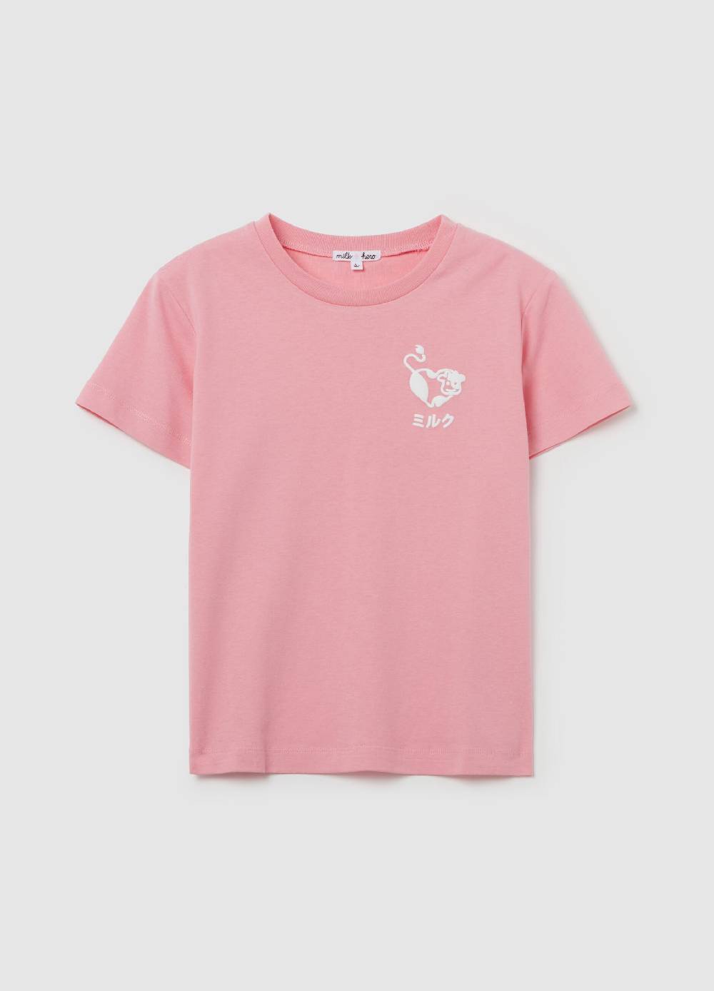 MILK+HERO T-shirt girocollo in cotone