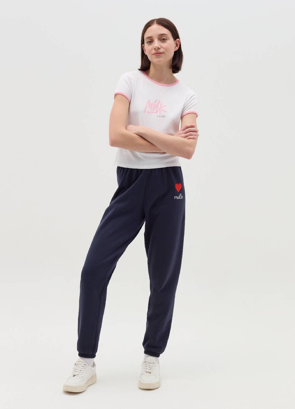 MILK+HERO T-shirt girocollo con stampa I Più Venduti