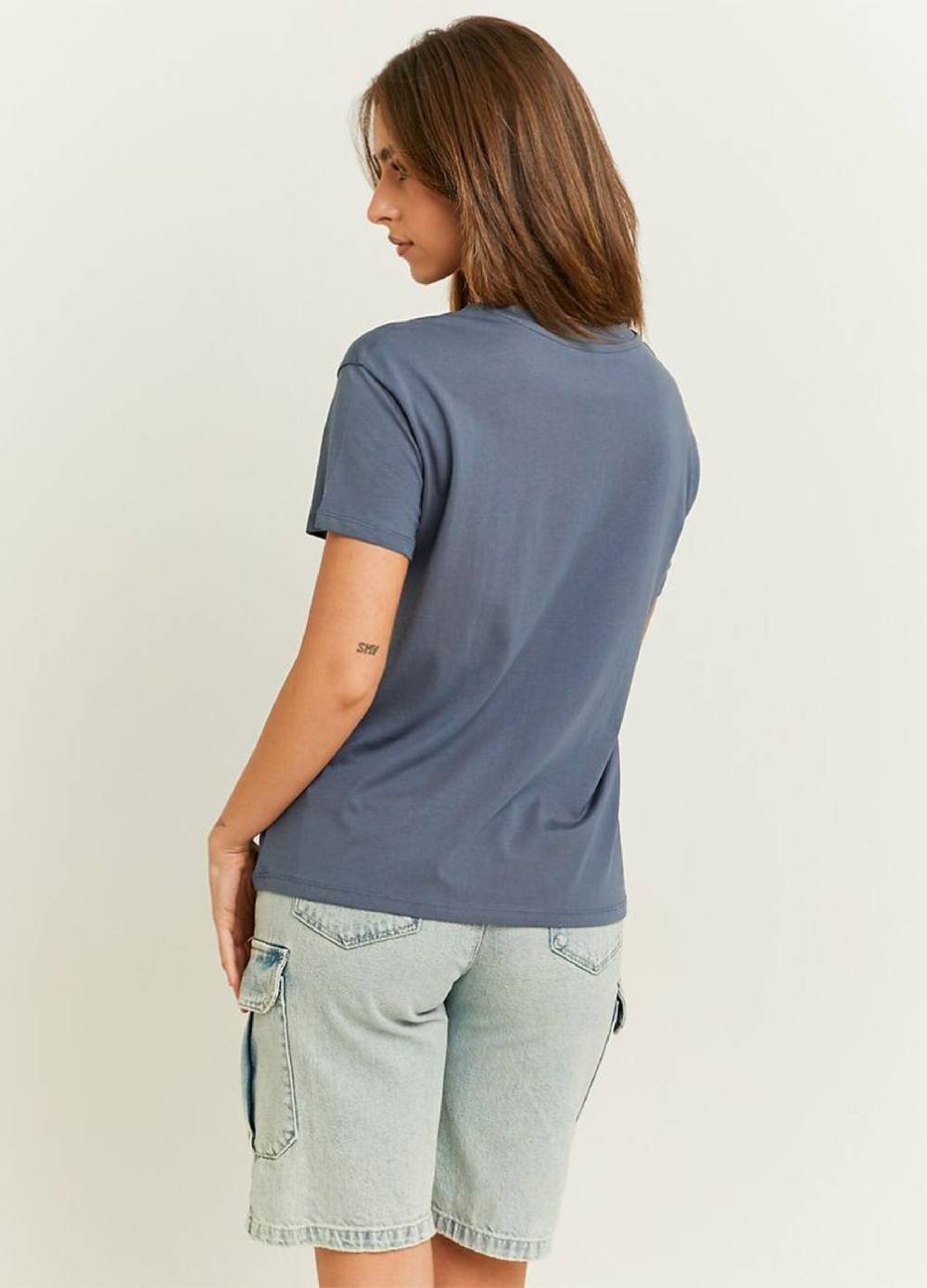 TALLY WEIJL T-shirt in cotone con stampa Italia