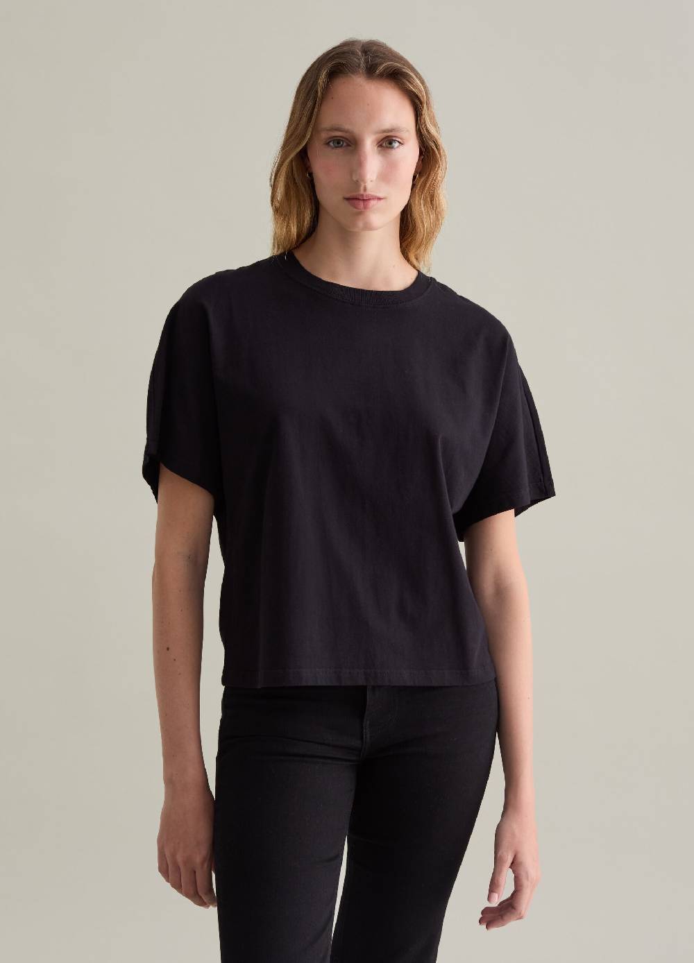 PIOMBO T-shirt in cotone con frange Nuovo