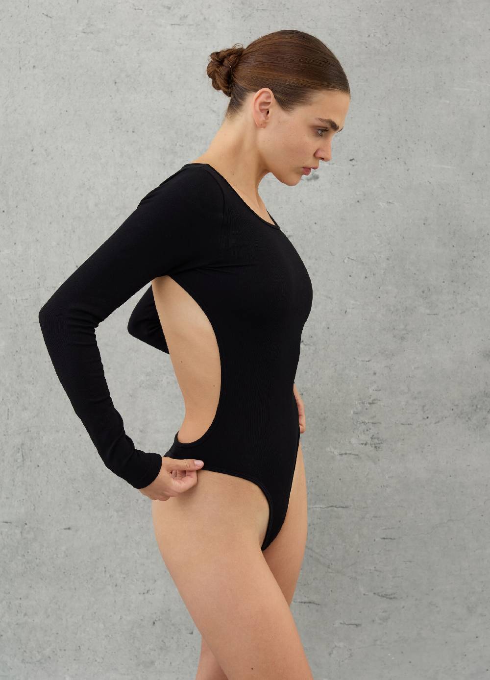 UTOPJA Bodysuit Cut Out Black Acquista Ora