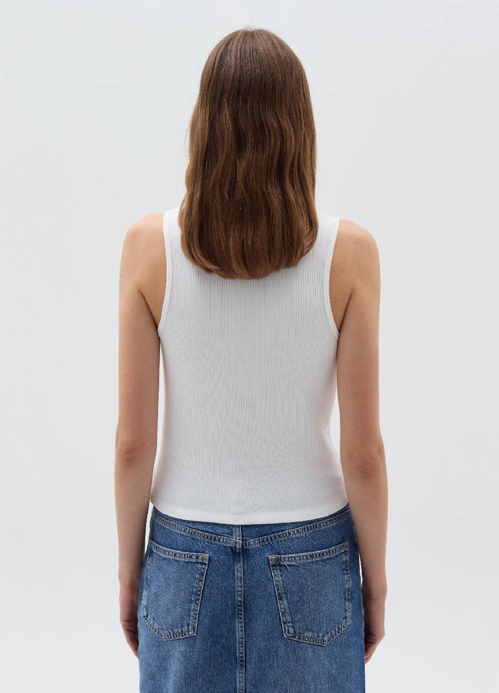 OVS Tank top scollo a V con bottoni Novità