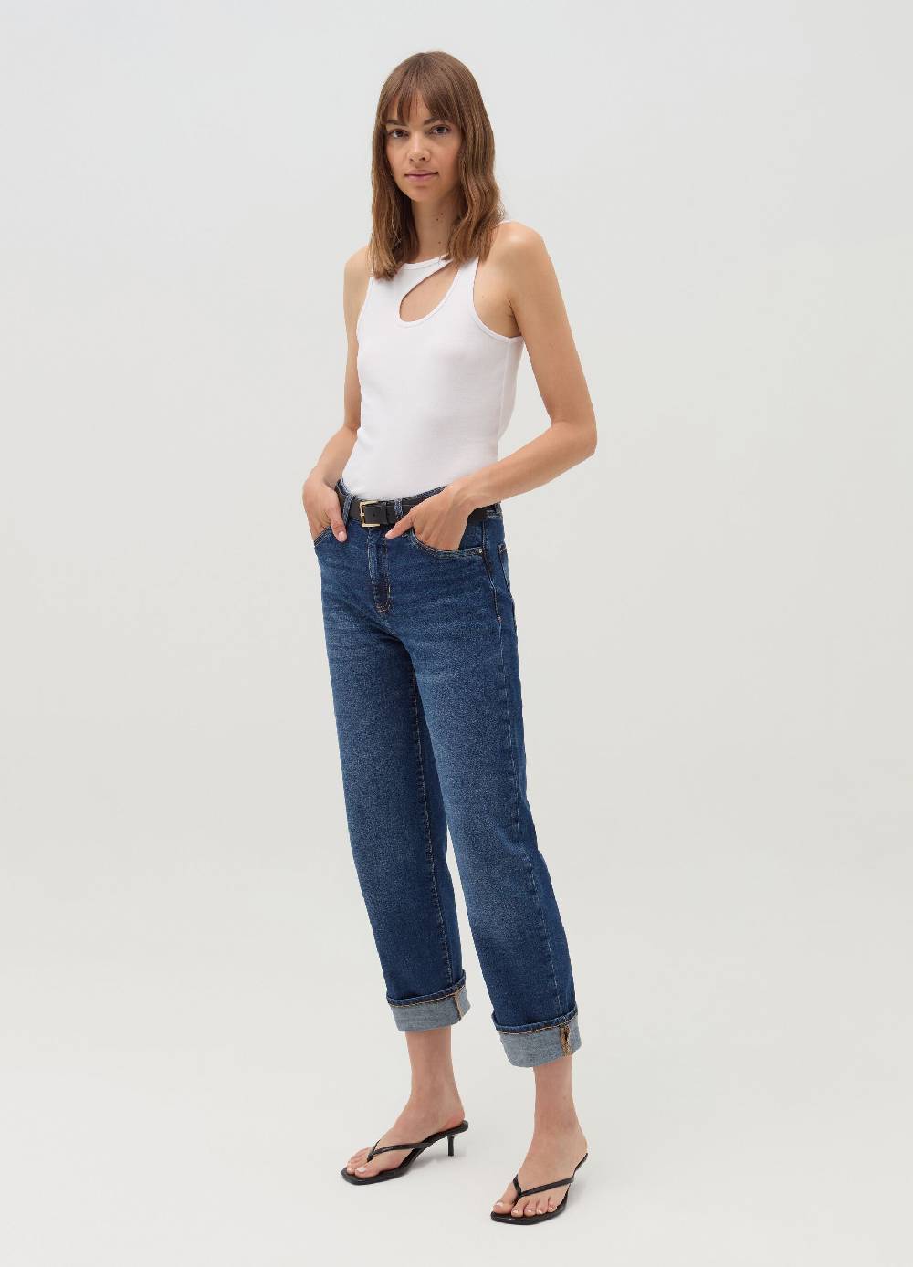 OVS Tank top con dettaglio cut out