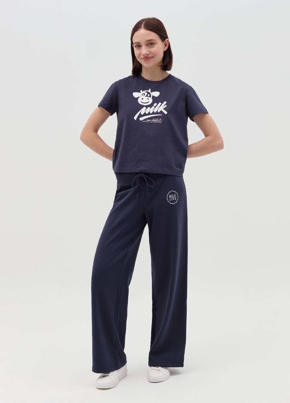 MILK+HERO T-shirt in cotone con stampa Outlet