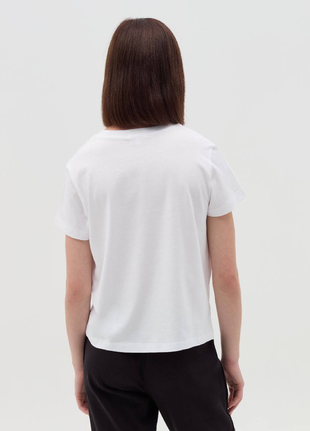 MILK+HERO T-shirt girocollo in cotone Vendita Economica